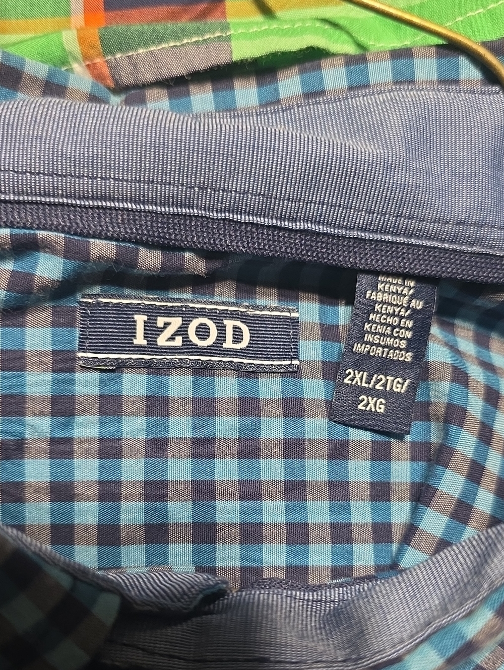 2 Nice Shirts One Price Izod And Ralph Laruen Polo Chaps, Both XXL , Both Button